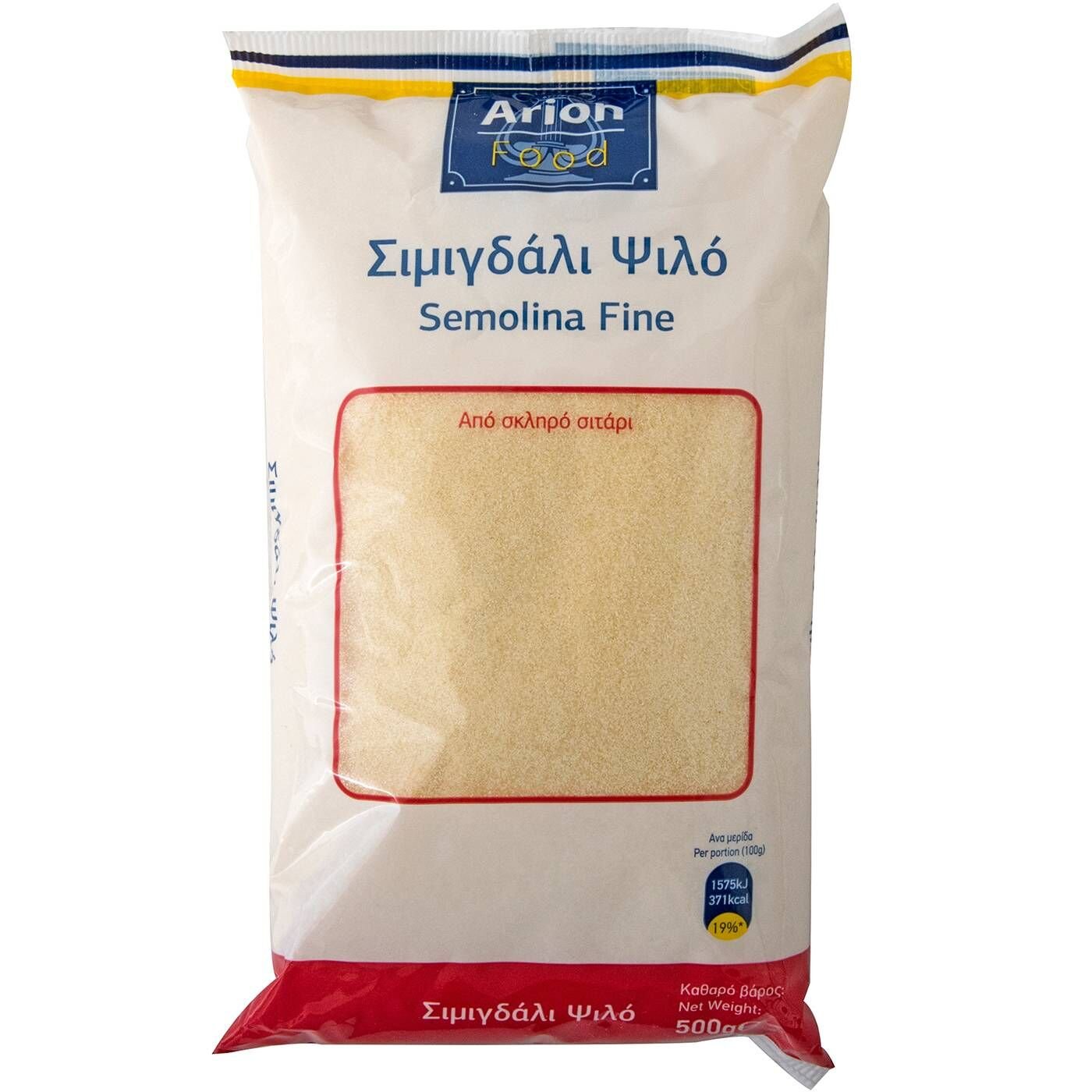 105823_2 Arion Food Fine Semolina (500g) - Image 1