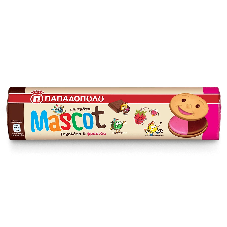 MASCOT-200g Papadopoulou Mascot Biscuits (250g) - Image 1
